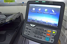 hochmoderne Kopiergeräte